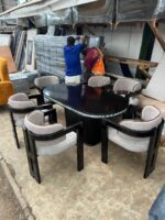 Comfortable Dinning Set. dining set, dining table set, dining room furniture, dining room set, modern dining set, stylish dining set, wooden dining set, affordable dining set, luxury dining set, dining table and chairs, 4 seater dining set, 6 seater dining set, 8 seater dining set, dining furniture, modern dining table, dining chairs, home dining furniture, contemporary dining set, elegant dining set, quality dining set, dining set online, buy dining set, dining sets for sale, dining table set Kenya, dining furniture Kenya, dining set Nairobi, affordable dining furniture, premium dining set, kitchen dining set, dining room table set