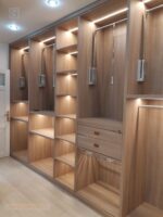 Interior Designers. Simple Built-in Wardrobe Designs For Bedrooms Create a neat and organized bedroom with simple built-in wardrobe designs that maximize storage and complement your interior. Built-in wardrobes provide a practical way to store clothes, shoes, accessories, and personal items. These wardrobes can fit directly into your bedroom layout. Moreover, they make excellent use of available wall space. With the right design, you can create a clean appearance without making the room feel crowded. Modern Built-in Wardrobe Designs Simple wardrobes focus on clean lines and practical storage. Minimalist doors can create a smooth and uncluttered appearance. Choose neutral colors for a calm bedroom atmosphere. White, beige, grey, and wood finishes remain versatile choices. Furthermore, subtle handles or handleless doors can enhance the modern appearance. Floor-to-Ceiling Bedroom Wardrobes Floor-to-ceiling wardrobes maximize vertical storage space. They provide additional room for clothes, bedding, luggage, and accessories. The upper sections can store items that are not used frequently. Meanwhile, lower sections can hold everyday clothing. As a result, your bedroom can remain more organized. Built-in Wardrobes With Smart Storage Good wardrobe design should make storage easy to access. Hanging rails provide space for shirts, dresses, jackets, and trousers. Shelves can hold folded clothes and bags. Drawers can store smaller accessories. In addition, dedicated shoe compartments can keep footwear organized. Small Bedroom Built-in Wardrobes Built-in wardrobes are especially useful in smaller bedrooms. They can use wall space efficiently without taking up unnecessary floor area. Sliding doors can save additional space. Mirrors can also create a brighter and more spacious appearance. Therefore, compact bedrooms can benefit from carefully planned wardrobe layouts. Built-in Wardrobes With Sliding Doors Sliding wardrobes provide a modern and practical solution. Their doors move horizontally instead of opening into the room. This design works well where floor space is limited. Moreover, sliding doors can feature mirrors, glass panels, wood finishes, or minimalist laminates. Key Features Simple built-in wardrobe designs Floor-to-ceiling storage options Sliding and hinged doors Adjustable shelves Hanging rails Built-in drawers Dedicated shoe storage Accessory compartments Mirror door options Modern wood and laminate finishes Handleless wardrobe options Custom sizes and layouts Custom Bedroom Wardrobe Designs Every bedroom has different dimensions and storage requirements. Therefore, custom wardrobes can provide a more precise fit. You can choose the wardrobe height, width, depth, door style, colors, and internal arrangement. Furthermore, custom layouts can make use of corners and unusual wall spaces. Stylish Wardrobe Finishes The wardrobe finish can influence the entire bedroom appearance. Wood-inspired finishes add warmth and natural character. Glossy finishes can reflect light and create a modern look. Meanwhile, matte finishes provide a softer and more understated appearance. You can also combine two finishes for additional visual interest. However, the colors should complement the existing bedroom décor. Easy Wardrobe Organization A well-planned wardrobe makes daily routines easier. Keep frequently used clothing within easy reach. Store seasonal items in higher compartments. Use drawers for smaller accessories. Furthermore, organized shelves can prevent clothing from becoming cluttered. Durable and Easy-to-Maintain Wardrobes Quality wardrobe materials can support regular daily use. Strong hinges, smooth drawer runners, and durable handles can improve long-term performance. Clean wardrobe surfaces with suitable products. Avoid excessive moisture on materials that are not moisture-resistant. Proper care helps maintain the wardrobe's appearance. Why Choose Simple Built-in Wardrobes? Simple built-in wardrobes combine practical storage with clean bedroom aesthetics. They can help reduce clutter while making better use of available space. Moreover, their customizable layouts allow you to organize belongings according to your lifestyle. You can create storage for clothing, shoes, accessories, bedding, and more. Upgrade Your Bedroom Storage Transform your bedroom with simple built-in wardrobe designs tailored to your space. Choose from sliding doors, hinged doors, mirrored panels, wood finishes, and minimalist styles. With smart internal storage and a carefully planned layout, your wardrobe can improve both organization and bedroom appearance. Ultimately, a simple built-in wardrobe provides a practical, stylish, and space-efficient storage solution.