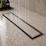 Interior Design. linear shower drainage, linear shower drain, trench shower drain, stainless steel linear shower drain, tile-in linear shower drain, tile insert linear drain, frameless linear shower drain, side outlet linear shower drain, center outlet linear shower drain, low profile linear shower drain, wet room linear drain, level threshold shower drain, brushed brass linear shower drain, matte black linear shower drain, brushed stainless steel linear drain, gold linear shower drain, heavy duty linear shower drain, linear floor drain with hair strainer, floor to wall linear shower drain, long shower drain channel, continuous shower drain grate, modern linear shower channel, shower gutter drain, custom length linear shower drain, odor proof linear shower drain.